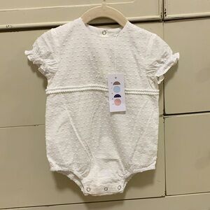 Coco Blanc Romper size 12M